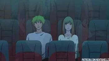Public Cinema Sex Excites Makima Hentai Anime Fuck