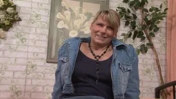 Busty German Blonde Solo Masturbation with Dildo - Horny Amateur Fingering Action