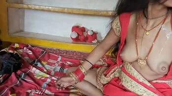 Desi Bhabhi Mariet Hardcore Fuck with Abiraj - Blowjob, Doggy Style, Cum on Tits
