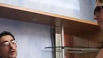 Amateur Italian Swingers Group Sex Orgy with Hairy Housewife Cumshot