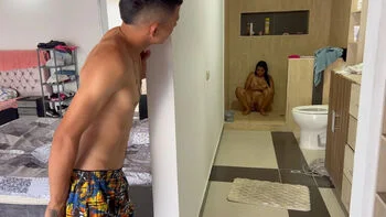 Hilary Palvin Stepsister Caught Masturbating - Hard Fucking & Rough Anal Creampie