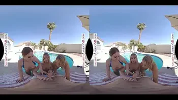 Naughty America - Candice Dare, Daisy Stone, & Kenzie Madison yearn for a foursome with you after school