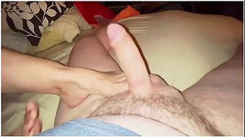 Granny Ann Gives Feet For Present