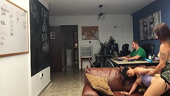 My Friends Get Fucked In My Office