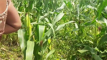 Stepsister-in-law Persuaded Stepbrother-in-law To Have Sex By Taking Off Her Clothes In Front Of Her Stepbrother-in-law In The Open Field