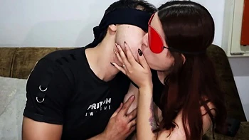 Delicious And Deep Tongue Kiss From An 18-year-old Stepsister Who Is Jealous