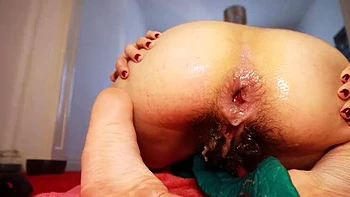 Pipaypipo First Time Anal Fuck with Squirting Orgasm and Extreme Dildo Insertion