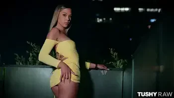 TUSHYRAW Hottie Avery is hungry for some deep anal action