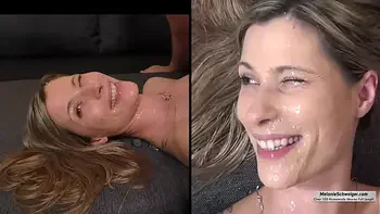 Single MILF sucht Sex und Partnerschaft - macht dafür eine Spermadusche. Geile Sau!