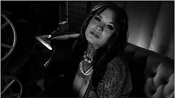 Teasing In Black And White - Sabien Demonia