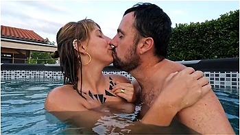 Sugar Babe - He Suddenly Takes My Bikini Off To Fuck Me In The Swimming Pool