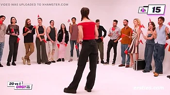 German Amateur Orgy: 20 Girls vs 1 Guy Fuck Fest - My Way Episode 1