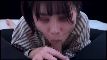 Her Gokkun Blowjob Is Stringy And Plentiful In Her Mouth