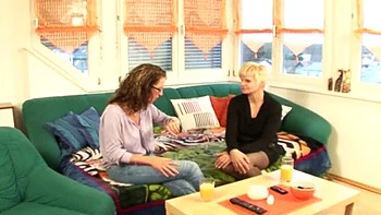 German amateur slut gets facial after hardcore pounding in stockings