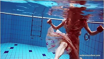 Sexy Swimming Italian Chick Martina