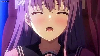 She has creampie sex in her swimsuit and then in her uniform in the entranceway.