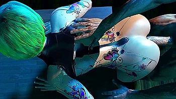 Sexy Robot Chick Wants Dick In Her Ass