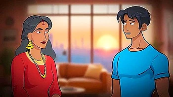 Desi Indian - Car Toon