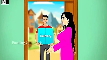Virgin Girl Was Left By Delivery Boy And Drained The Water - Car Toon, Devar Bhabhi And Hentai Anime