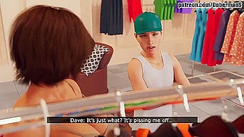 Married Milf Cora Fucks A Stranger In A Clothing Store