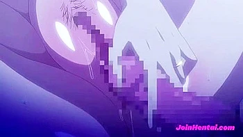 She gives him a handjob, then puts it between her tits and gives him a titjob, cumming on it.