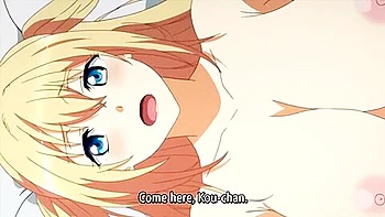 He gets kissed by his big-breasted sister and has his big breasts massaged, sucked, and thrust into.