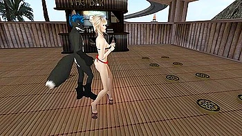 Human Female And Furry Fox Intro(dance)