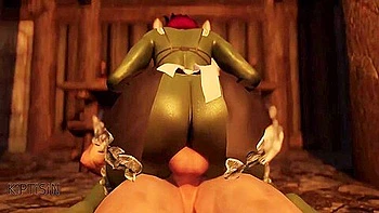 Curvy Goblin Maid And A Huge Dragonborn Cock 1