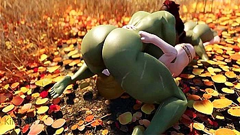 Two Step sisters Orc And A Big Futa Cock Of A Warrior Lioness 1