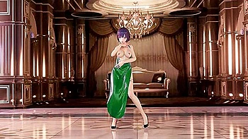 Honkai Impact Mei Raiden Sex And Dance Dark Green Apron Color Edit Smixix