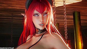 Succubus Dominates An Elf