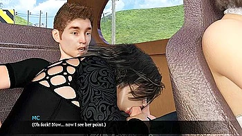 Getting A Blowjob Behind Grandmas Back (altered Destiny - Iccreations)