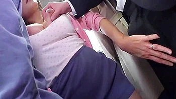 Hot Japanese Babe On The Bus Jav
