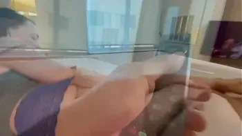 18 year old slut step sister's ass is to big for this bed