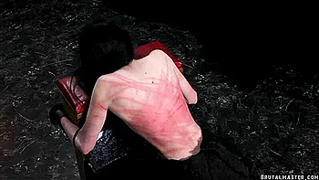 brutal slafe anina spanking hard