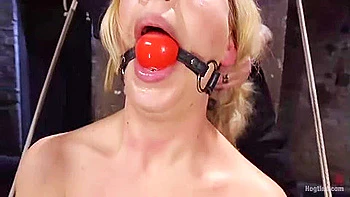 Hot Blonde Milf Suffers Through Grueling Bondage