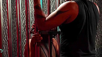 Big Booty Ebony Slut Fucks Her Landlord