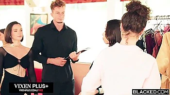 Gorgeous Duo Stefany Kyler And Lia Lin Take On Jason Luvs Massive Bbc