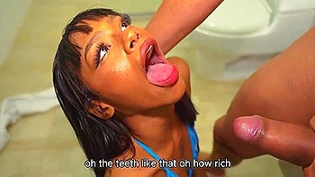 I Caught My Stepfather Masturbating Behind Me In The Bathroom And So I Show Him How Horny His Stepdaughter Is. 14 Min