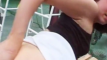 French Babes Riding Dick On The Tennis Court