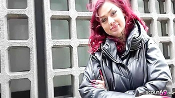 Redhead Teen 18+ Ria Red Picku