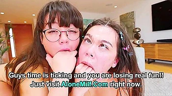 Brianna Arson Mochi Mona Impressive Deep Throat Skills