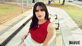 Naughty Mia Taylor Gets A Present Box With Anal Plug!