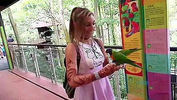 Moka Mora - Mokas Eyes Lit Up When The Birds Came To Her