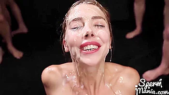 Mary Popienses Sticky Bukkake Filthy