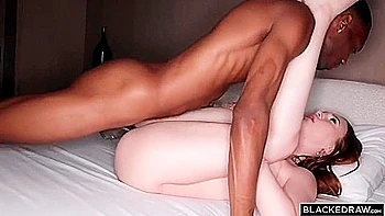 Petite Redhead Sneaks In Bf For Late Night Bbc