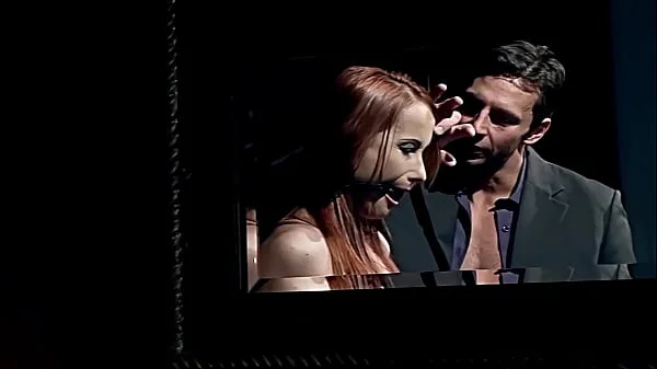 Gorgeous milf woman, Kathy Parker, with natural big boobs, trained to be sex slave, and teased. Part 1.