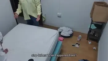 horny teen busted masturbating with pillow