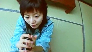 Horny Japanese girl Mikami Syoko in Best Strapon, POV JAV scene