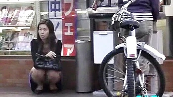 Horny Japanese chick in Incredible Public, Outdoor JAV scene